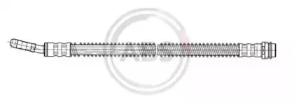 SL 6129 A.B.S. Тормозной шланг